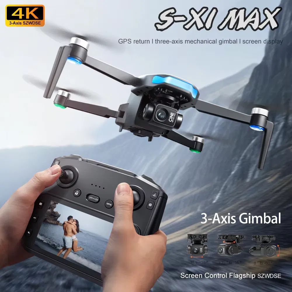 COMBO DRONES S-X1 MAX 4K Dron profesional